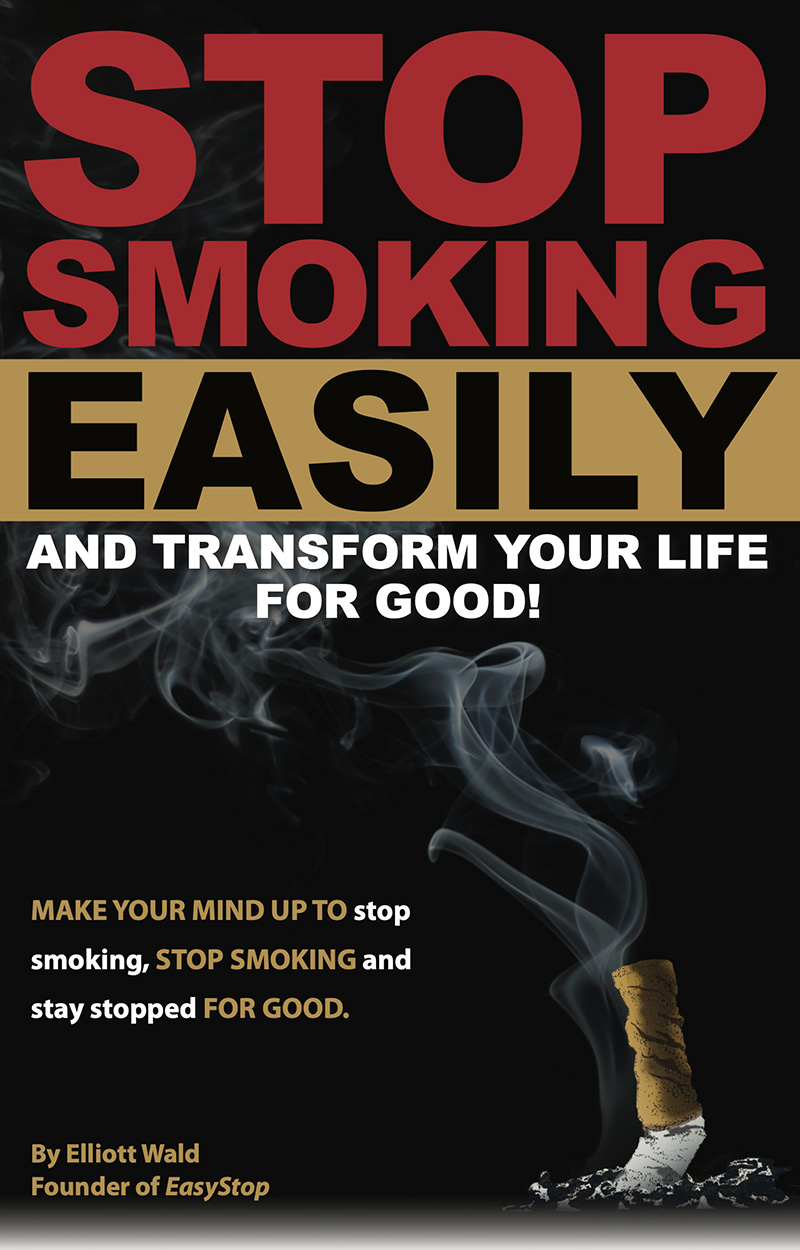 Book Cover Stop Smoking Easily By Hypnosis Expert Elliott Wald